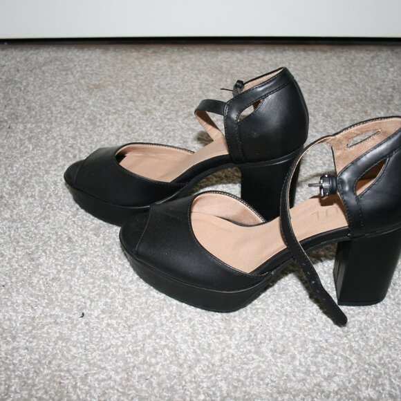 Anita Soul Naturalizer Peep Toe Heels - Picture 5 of 6